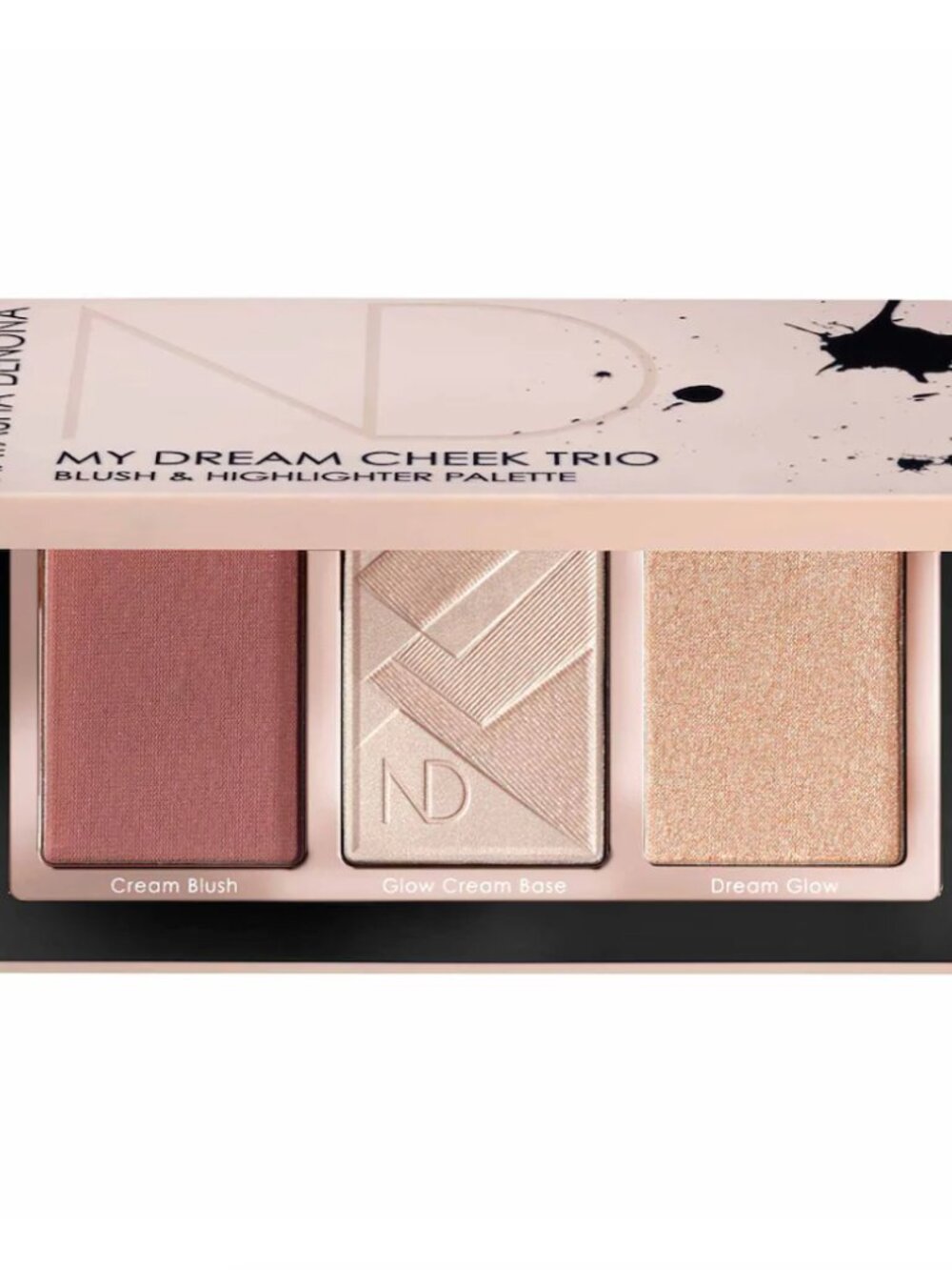 NIB NATASHA DENONA My Dream Cheek Trio - Cream Blush, Glow Cream Base and Glow